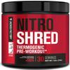 Jacked Factory NITROSURGE Shred Pre Workout Supplement - Energy Booster, Instant Strength Gains, Sharp Focus, Powerful Pumps - Nitric Oxide Booster & PreWorkout Powder - 30Sv, Fruit Punch view 1