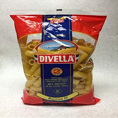 Divella Rigatoni Italian Pasta #17 1lb (pack of 5)