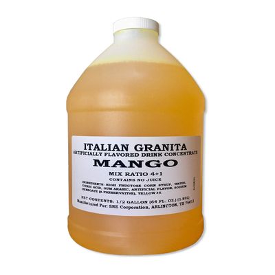 Granita Frozen Drink Mix - Single Bottle (Mango)