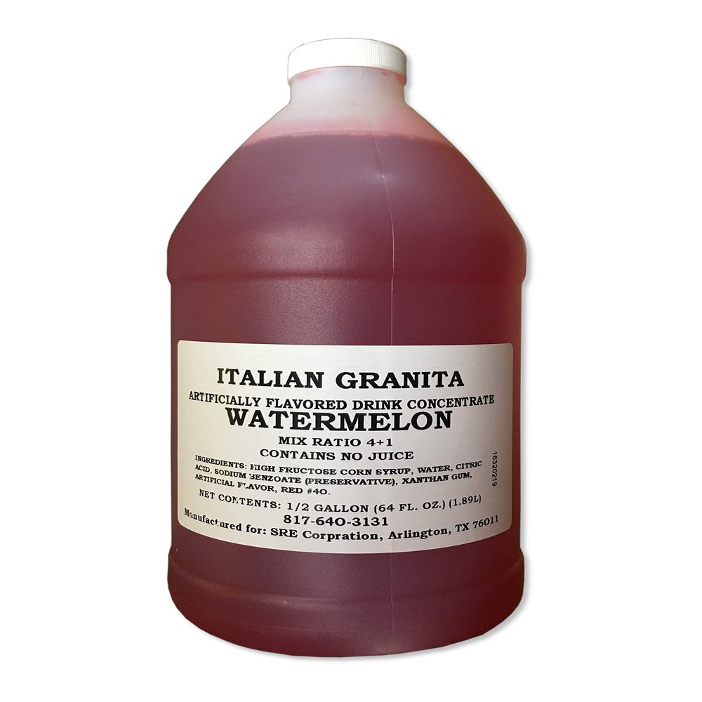 Granita Frozen Drink Mix - Single Bottle (Watermelon)