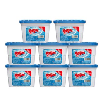 Moisture absorbers Boxes (8 Pack) - 10.5 Oz, Dehumidification Box, Moisture Absorber for Closet, Bathroom, Storage, Kitchens, Basement, Laundries, Spaces, Studies, Car, Boats, RVs, Boat.