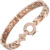 RainSo Elegant Womens Titanium Steel Magnetic Bracelets Adjustable view 1