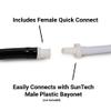 Black Blood Pressure Hose for use with SunTech Vet20, Vet25 and Vet30 Series Monitors (6ft (1.8m)) view 4