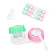 Contact Lens Case, Sight Savers with Box Container Soak Storage Kit Cute Contact Lense Travel Cases Kit view 1