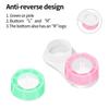 Contact Lens Case, Sight Savers with Box Container Soak Storage Kit Cute Contact Lense Travel Cases Kit view 4