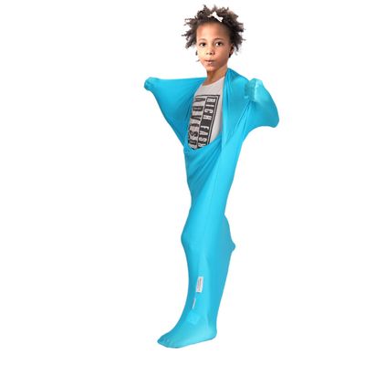 Alnkids Dynamic Movement Sensory Body Sock - Updated Version (Blue, Large)
