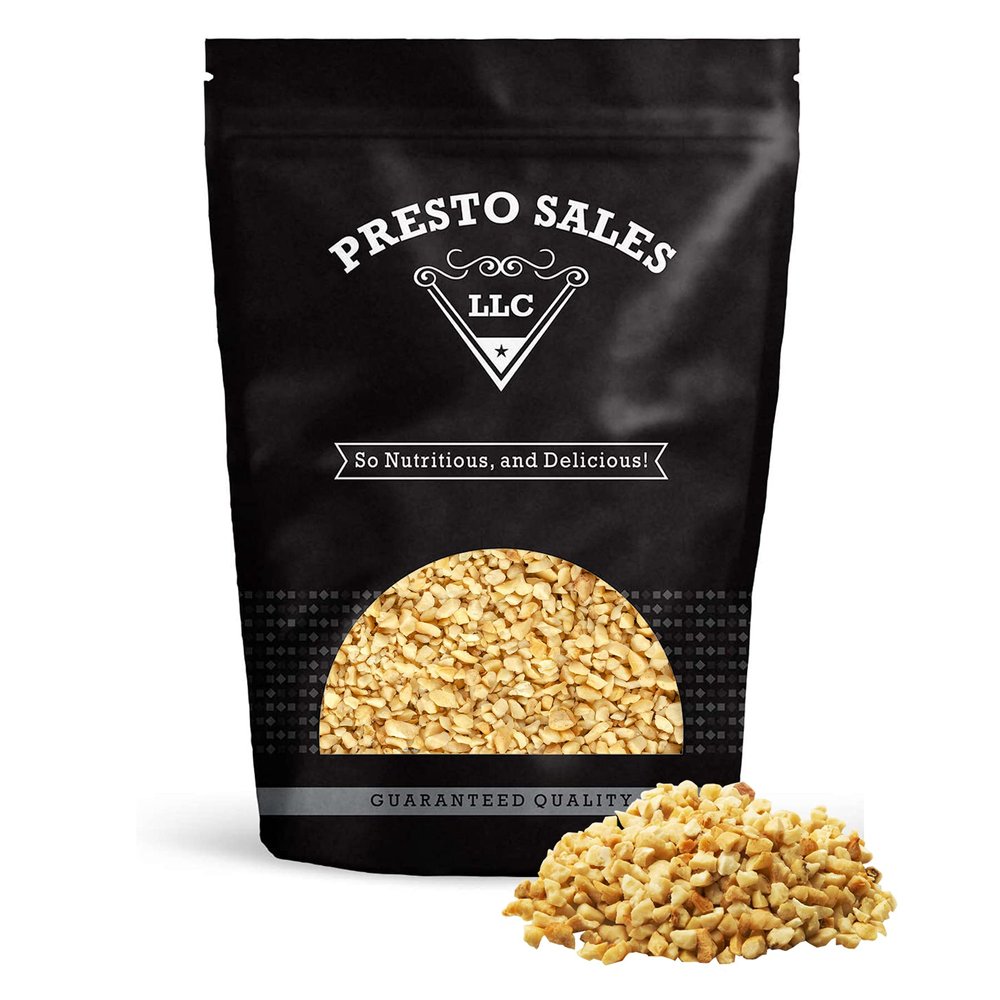 Cashews Fresh Quality Brazilian, Chopped raw nuts, Packed in 5 lbs. (80 oz.) Resealable Bag, Kind to your Body, Healthy Protein, Vitamin & Mineral Nutritional Content, Vegan snack by Presto Sales LLC