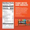KIND Healthy Snack Bar, Peanut Butter Dark Chocolate, 7g Protein, Gluten Free Bars, 1.4 OZ, (60 Bars) view 2