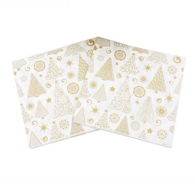 FUNZZY Christmas Tree Napkin Party Supplies Disposable Paper Napkins Tissues for Baby Shower Birthday Supplies