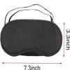 26 Pieces Eye Mask Shade Cover Blindfold Travel Sleep Eye Masks with Nose Pad for Travel Sleep or Party Supplies Game.(13 Colors) view 3