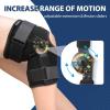Nvorliy Hinged ROM Knee Brace with Side Stabilizers & Locking Dials, Post Op Knee Immobilizer for Arthritis, ACL, MCL, PCL, Meniscus Tear, Injurie/Knee Pain, Medical Orthopedic Support (Regular) view 2