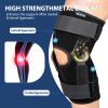 Nvorliy Hinged ROM Knee Brace with Side Stabilizers & Locking Dials, Post Op Knee Immobilizer for Arthritis, ACL, MCL, PCL, Meniscus Tear, Injurie/Knee Pain, Medical Orthopedic Support (Regular) view 4