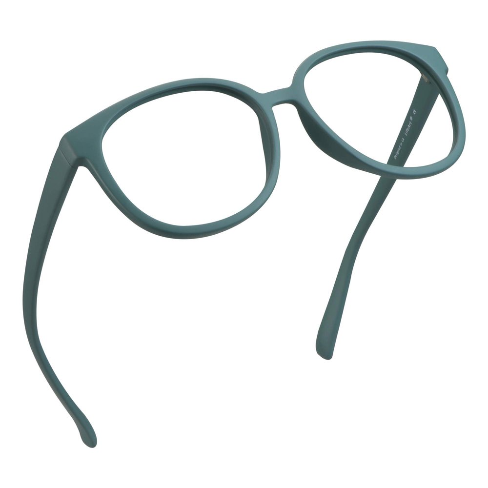 LifeArt Blue Light Blocking Glasses, Anti Eyestrain, Computer Reading Glasses, Gaming Glasses, TV Glasses for Women Men, Anti Glare (Blue, 1.00 Magnification)