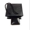 MODEENI Extra Small Black Gift Bags Bulk with Luxury Handles Paper Shopping Bags (144 Bags) 4x3x5 Wholesale Fancy Modern Embossed Premium Quality Jewelry Merchandise Party Favors Charms Wedding view 3