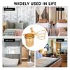 Rotekt Hair Dryer Holder, Bathroom Hair Dryer Organizer Wall Mount Stand Hair Blow Dryer Hanging Rack Wall Mounted Organizer Multipurpose Rack(02) view 4