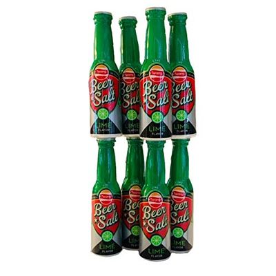 Twang Lime Beer Salt | Lime Flavored Beer Salt | Pack of 8 Bottles | 1.4 oz Each Bottle