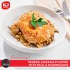 KJ Poultry Kosher Ready Meals - Stuffed Chicken Breast Rice, MRE Meat Meals Ready to Eat, Gluten Free, Halal, (6 Pack) Prepared Entree Fully Cooked, Shelf Stable Microwave Dinner, Travel Military view 3