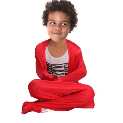 Alnkids Dynamic Movement Sensory Body Sock - Updated Version (Red, Small)