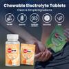 SaltStick Electrolyte FastChews - 120 Peach Chewable Electrolyte Tablets - Electrolyte Chews, Salt Tablets - 12 Packets, 10 Tablets Each view 4