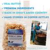 Amish Good Premium Caramel Popcorn with Cashews Real Butter and Coconut Oil in 12 oz Bag view 3