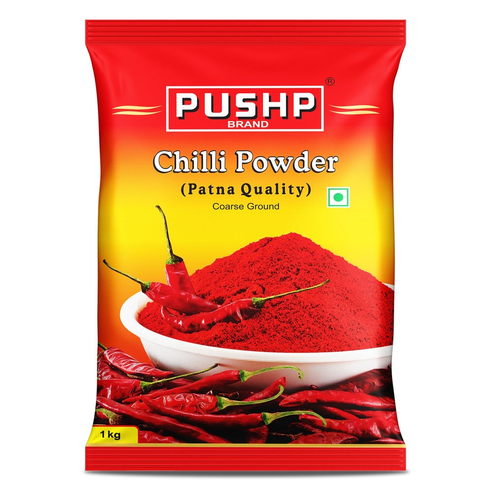 Pushp Chilli Powder 1kg (Coarse Ground)