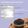 Amrita Zante Currant 1 lb | No Added Sugar, Naturally Sweet, Gluten Free Dried Fruit | Packed Fresh in Resealable Bags | Dried Black Currants, Vegan Snacks, Healthy Snacks view 2