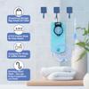 TopQuaFocus Douche Bag kit Home Coffee Enemas with 6.5FT Silicone Tube Portable Enema Bag for Men Women Colon Cleansing Flushing for Colonic Cleanse view 4