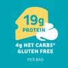 Quest Nutrition Cheddar & Sour Cream Protein Chips, 19g Protein, 4g Net Carbs, Low Carb, Gluten Free, 1.1 oz (Pack of 12) view 4