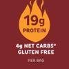Quest Nutrition BBQ Protein Chips, 19g Protein, 4g Net Carb, Gluten Free, 1.1 oz (Pack of 12) view 4