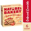 Natures Bakery Oatmeal Crumble Bars, Strawberry, Real Fruit, Vegan, Non-GMO, Breakfast Bar, 1 Box With 6 Bars, 6 Count view 3