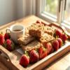 Natures Bakery Oatmeal Crumble Bars, Strawberry, Real Fruit, Vegan, Non-GMO, Breakfast Bar, 1 Box With 6 Bars, 6 Count view 4