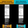 KIND Bar Minis, Salted Caramel Dark Chocolate Nut & Dark Chocolate Almond Coconut, Variety Pack, Gluten Free, 100 Calories, Low Sugar, 80 Count view 2