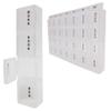 2 Pack Weekly Pop Up Pill Box Storage Organizer 7 Day Medication Compartment Set 7-Day Pill Case Medicine Planner Vitamin Organizer 4 Times a Day AM/PM/Noon/Bed, Compartments Clear Lids view 1