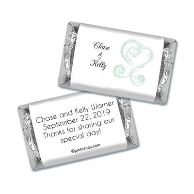 100 ct Wedding Favors Wrappers for Miniatures (100 Pack) Bridal Shower Favors for Guests
