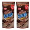 Oishi Sponge Crunch Chocolate Flavor 120g, 2 Pack view 1