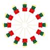 12pcs Christmas Cake Topper Cupcake Topper Cupcake Picks for Xmas Birthday Party Decoration - Gift Boxes Shape view 1