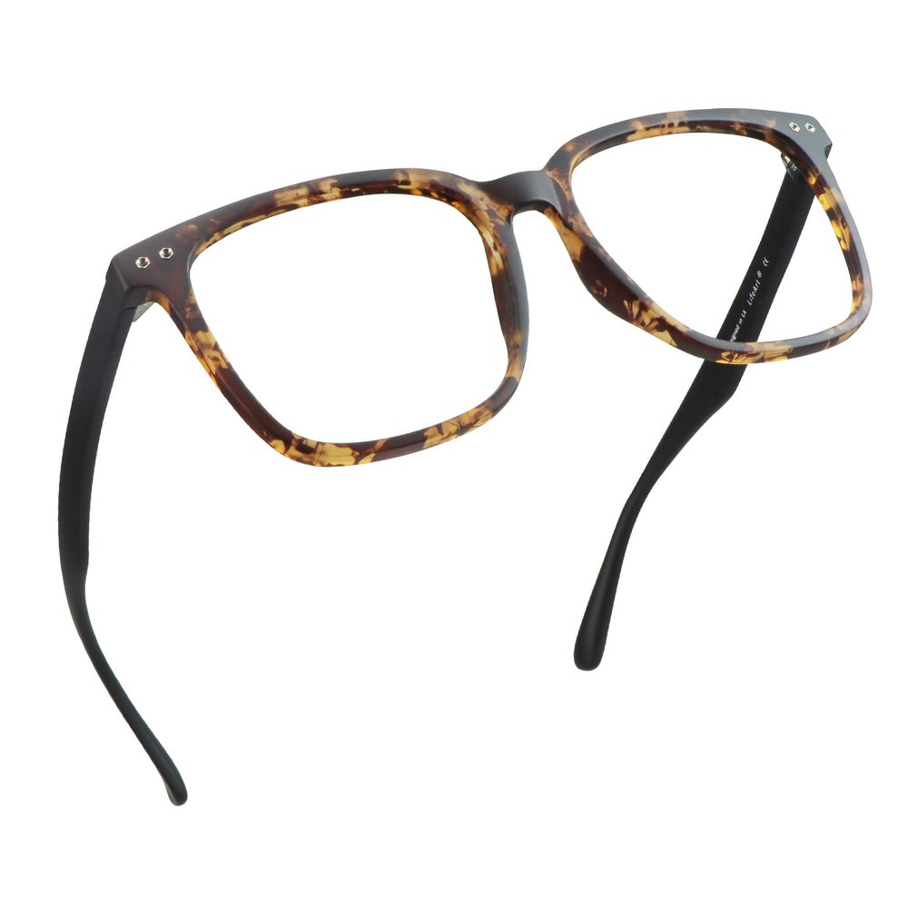 LifeArt Blue Light Blocking Glasses, Anti Eyestrain, Computer Reading Glasses, Gaming Glasses, TV Glasses for Women Men, Anti Glare (Tortoise, 0.75 Magnification)