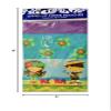 Hawaiian Designed Stand Up Zipper Pouches (Aloha Cuties, 7 Count 5" x 8" x 3 3/6") view 3
