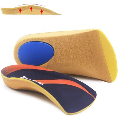 RooRuns 3/4 Arch Support Insoles for Women and Men, Plantar Fasciitis Insoles with Metatarsal Pads Orthotic Shoe Inserts for Flat Feet, Heel Pain Relief, Pronation (M | Men's 6.5-8.5, Women's 7.5-9.5)