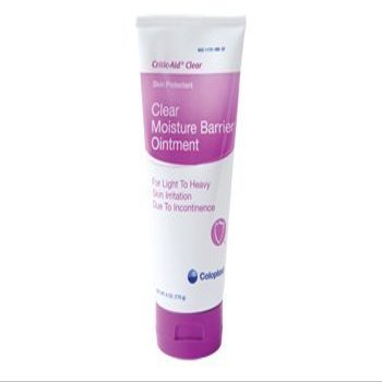 Critic-Aid Clear Skin Protectant 2.5 oz. Tube Scented Ointment CHG Compatible, 7566 - Pack of 12