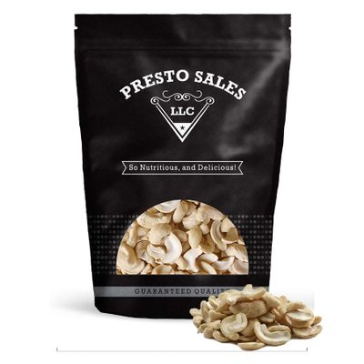 Cashews Fresh Quality Large Pieces Raw Nuts, Packed in 1 lbs. (16 oz.) Resealable Bag, Kind to your Body, Healthy Protein, Vitamin & Mineral Nutritional Content, Vegan snack by Presto Sales LLC