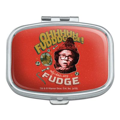A Christmas Story Only I Didn't say Fudge Rectangle Pill Case Trinket Gift Box