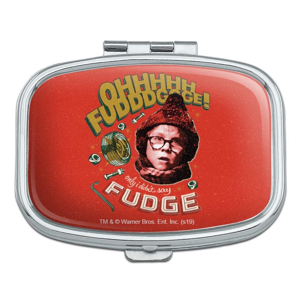 A Christmas Story Only I Didn't say Fudge Rectangle Pill Case Trinket Gift Box