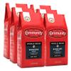 Community Coffee Signature Blend Whole Bean Coffee, Dark Roast, 12 oz Bag (Pack of 6) view 1