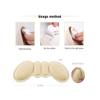 3 Pairs Shoe Inserts to Make Big Shoes Fit Shoe Filler Improved Shoe Fit and Comfort 3D bufferfly Anti Slip for Women High Heels Flats Dress Shoes (Thick-6mm) view 2