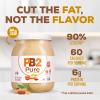 PB2 Pure Peanut Butter Powder - [2 lb/32 oz Jar] - No Added Sugar, No Added Salt, No Added Preservatives - 100% All Natural Roasted Peanuts - 6g of Plant-Based Protein view 2