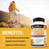 Turmeric Curcumin and Ginger Supplement - 95% Standardized Curcuminoids with BioPerine Black Pepper Extract for Ultra High Absorption - Natural Joint Support Supplement - Gluten-Free - 60 Capsules view 3
