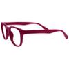 OPULIZE POP Reading Glasses for Women Men,Scratch Resistant Round Matt Frame with Spring Hinges, Pink, Purple +1.00 (Pack of 2) view 4