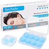 Reusable Silicone Ear Plugs, Waterproof Noise Cancelling EarPlugs for Sleeping, Mowing, Swimming, Airplanes, Concerts view 1