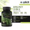 eXplicit Supplements Keep Those Gains PCT 3-in-1 - Post Cycle Therapy - 60 Capsules view 2